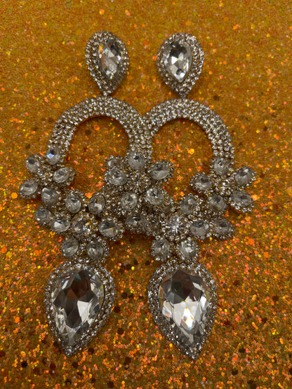 LUXE Cullinan Stone Chandelier Earrings