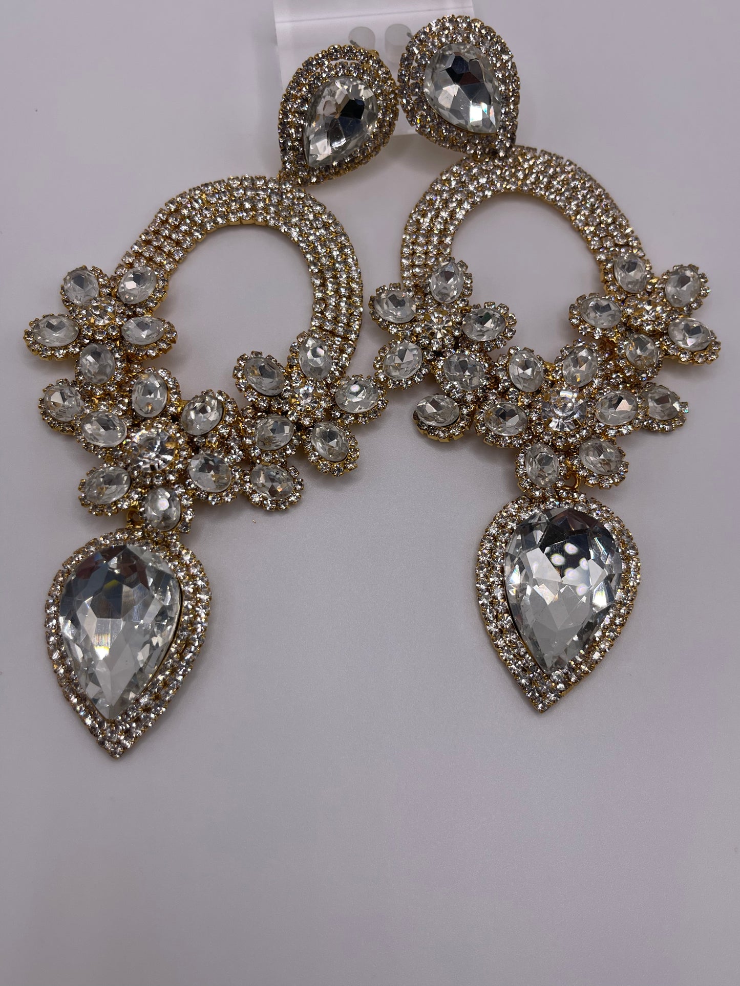 LUXE Cullinan Stone Chandelier Earrings