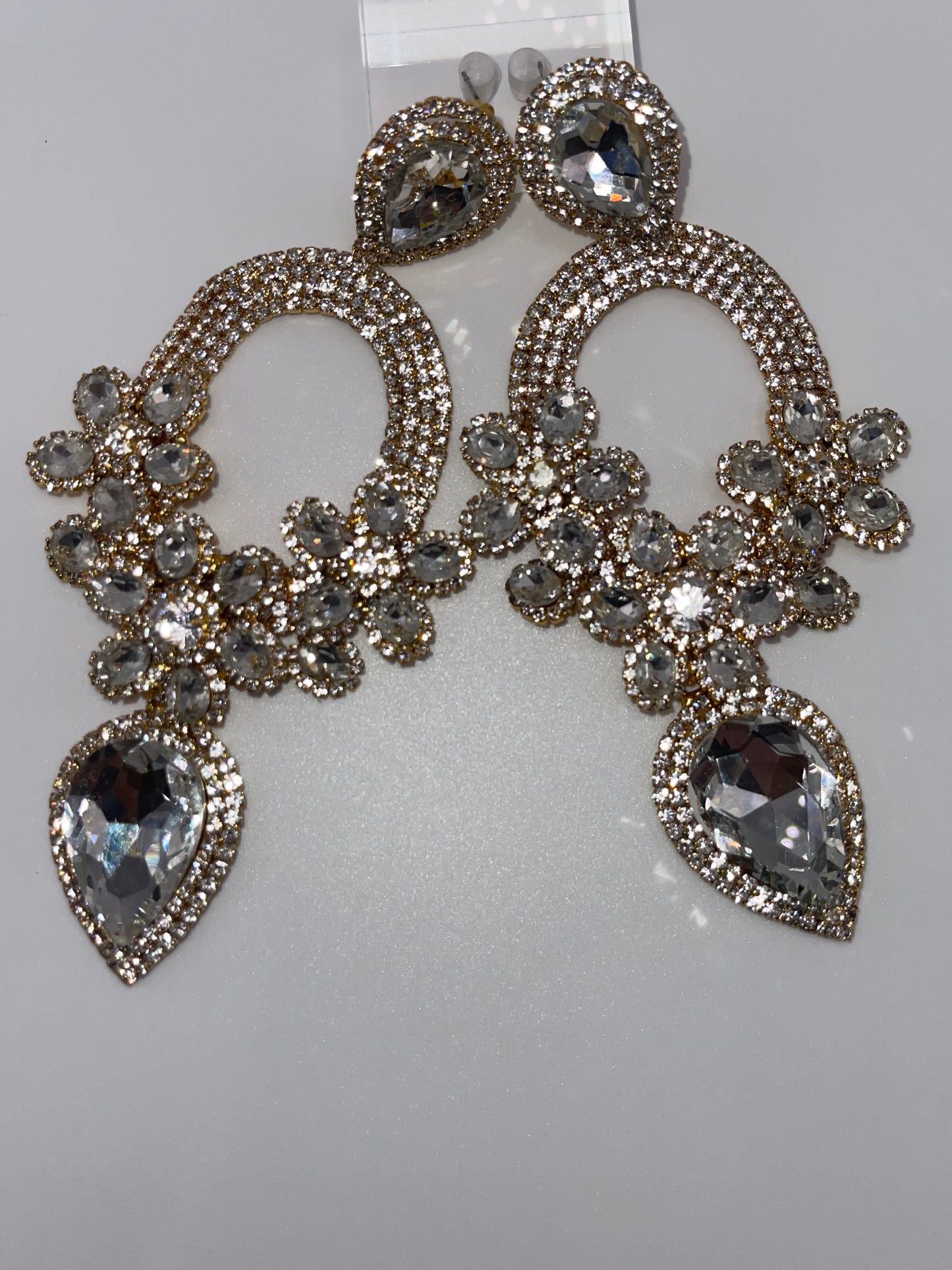 LUXE Cullinan Stone Chandelier Earrings