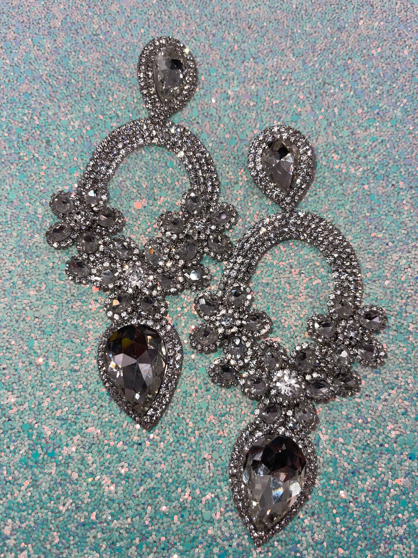 LUXE Cullinan Stone Chandelier Earrings