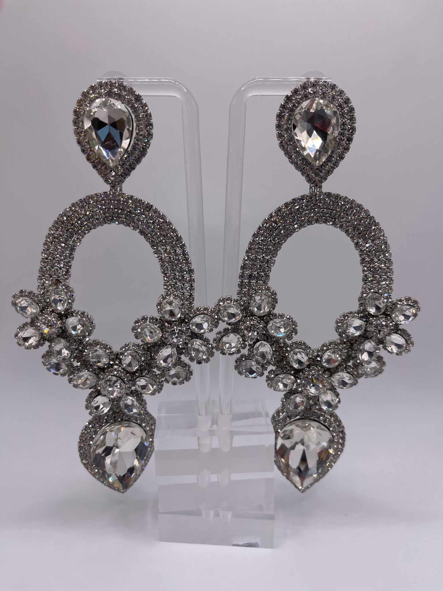 LUXE Cullinan Stone Chandelier Earrings