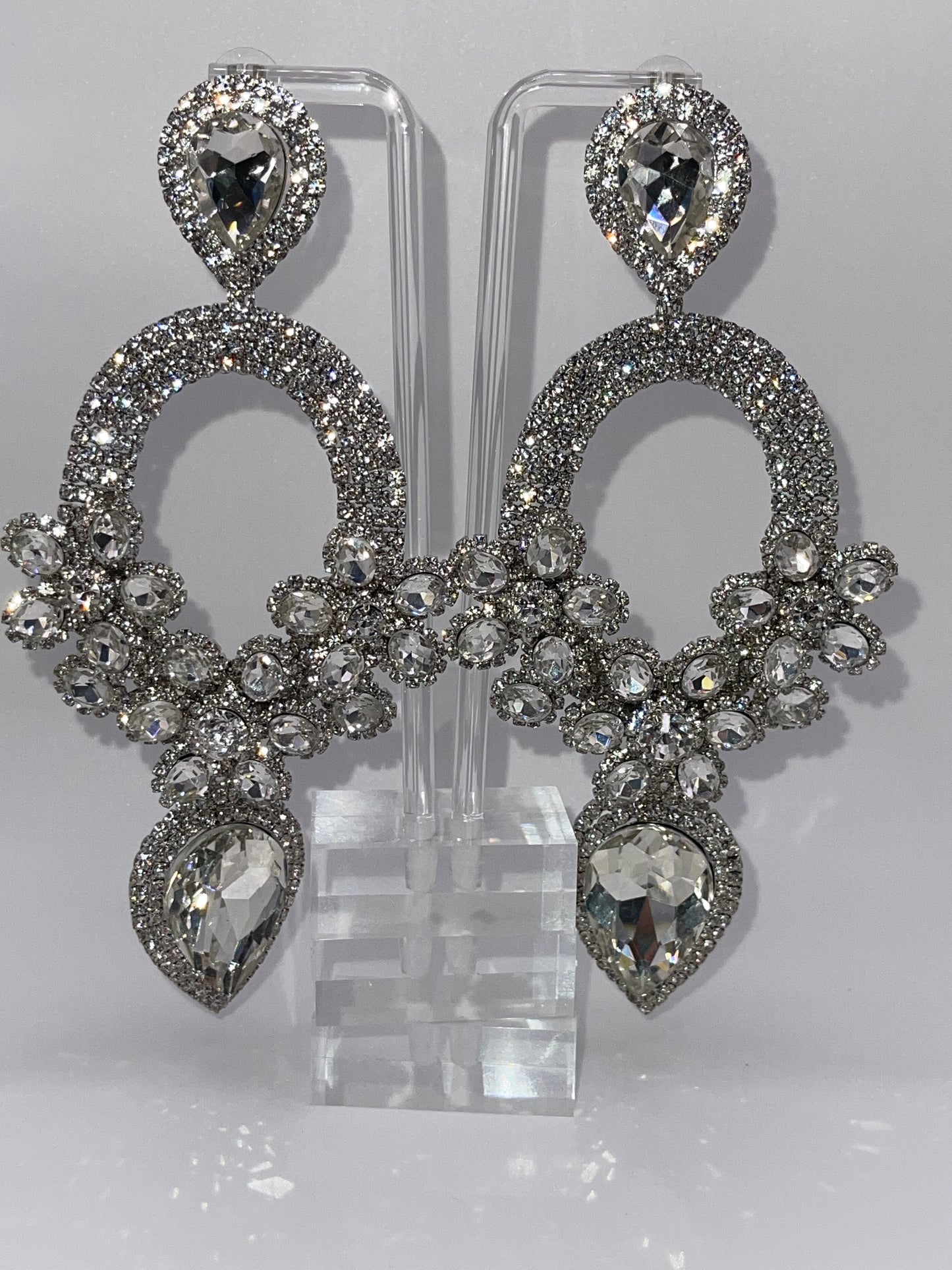 LUXE Cullinan Stone Chandelier Earrings