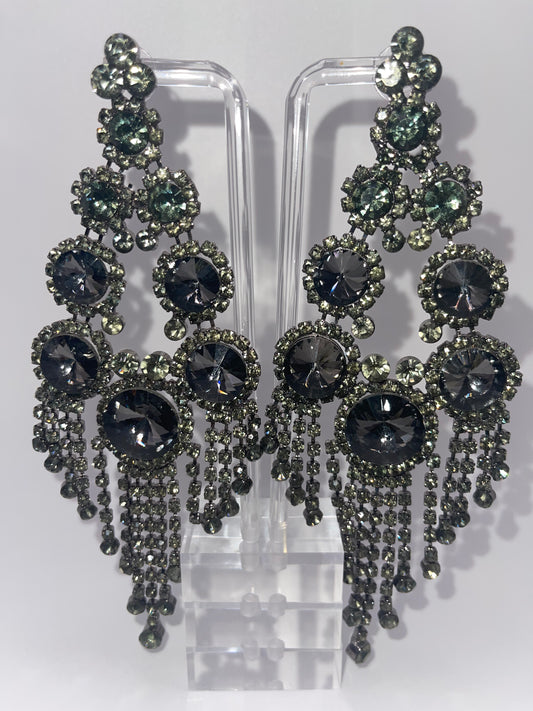 LUXE 50 Shades of Slay Chandelier Earrings