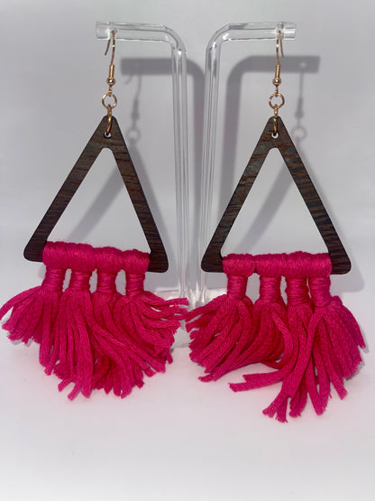 String Me Along Tassel Drop Earrings