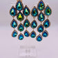 CLIP ON Queen Atargatis Drop Earrings