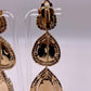 LUXE Clip On Drop Dead Diva Earrings