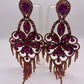 LUXE Crystal Dreamcatcher Chandelier Earrings