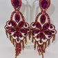 LUXE Crystal Dreamcatcher Chandelier Earrings