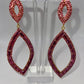 Baker Miller Pink Drop Earrings