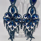 LUXE Crystal Dreamcatcher Chandelier Earrings