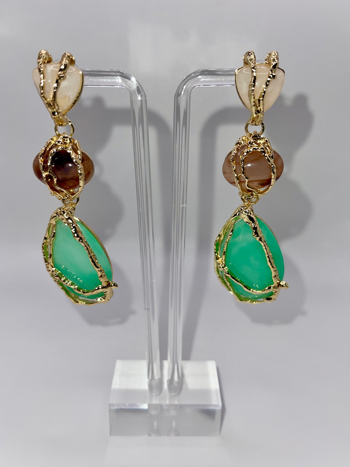 Jaded Drop Earrings