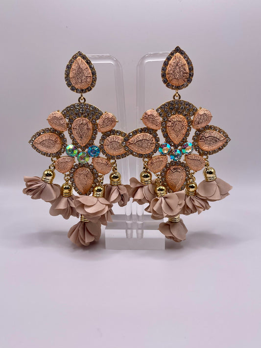 LUXE Petal Pusher Drop Earrings