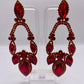 LUXE Lady in Red Drop Earrings