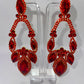 LUXE Lady in Red Drop Earrings