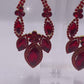 LUXE Lady in Red Drop Earrings