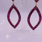 Baker Miller Pink Drop Earrings