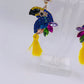 You Can Sam Parrot Tassel Drop Earrings