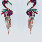 Tropical Paradise Tassel Drop Earrings