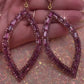 Baker Miller Pink Drop Earrings